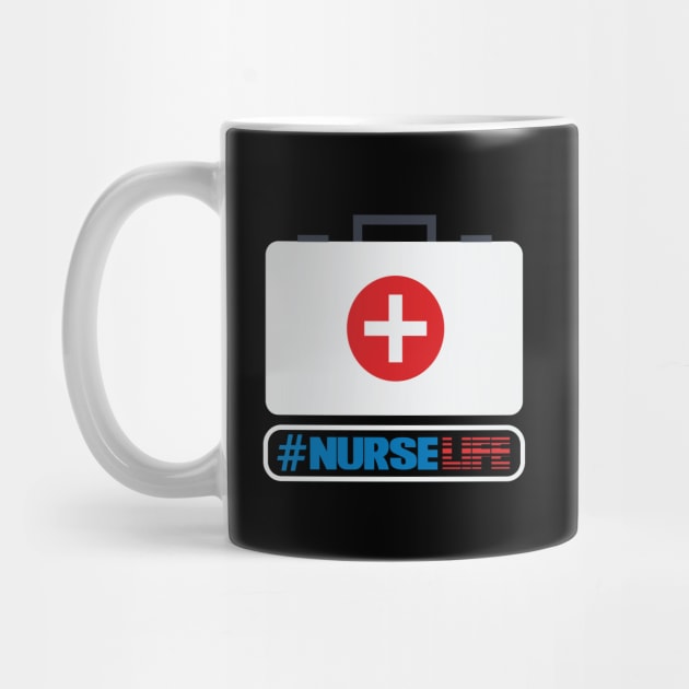 #NurseLife Nurse Appreciation Week Gift for Nurse by BadDesignCo